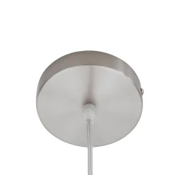Lindby hængelampe Eleane, bambus, natur, Ø 50 cm