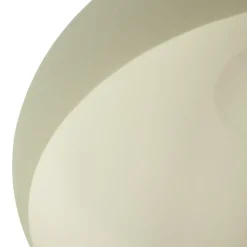 Lindby hængelampe Elover, lysegrøn, Ø 45 cm, jern
