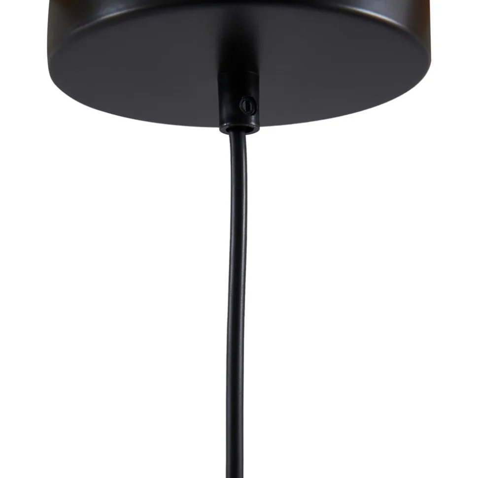 Lindby hængelampe Jarl, blå, metal, Ø 35 cm, G9