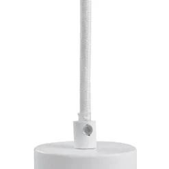 Lindby hængelampe Joffrey, 76 cm, hvid, 4 lyskilder, GU10