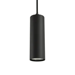 Lindby hængelampe Joffrey, 76 cm, sort, 4 lyskilder, GU10