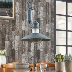 Lindby hængelampe Louisanne, justerbar, grågrøn, metal