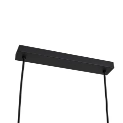 Lindby hængelampe Soula, 78 cm, beige, plast, E27