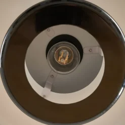 Lindby hængelampe Tivra, sort, Ø 35 cm, metal, E27