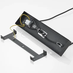 Lindby hængelampe Trebale, E27, Ø 28 cm, 3 lyskilder, træ