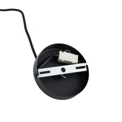 Lindby hængelampe Zyralia, træfarvet, rattan, Ø 50 cm