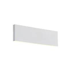 Lindby Ignazia LED-væglampe, 28 cm, hvid, metal, op/ned