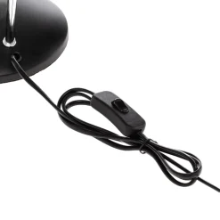 Lindby Jamelia bordlampe, stål, sort
