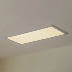 Lindby Kenma LED-panel, CCT, 29,6 cm x 59,6 cm