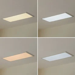 Lindby Kenma LED-panel, CCT, 29,6 cm x 59,6 cm