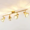 Lindby Kosta loftlampe, 4 lyskilder, messing