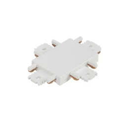 Lindby krydsstik Lumaro, hvid, plast