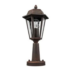 Lindby Lamina sokkellampe, 39 cm, lygte, metal, E27