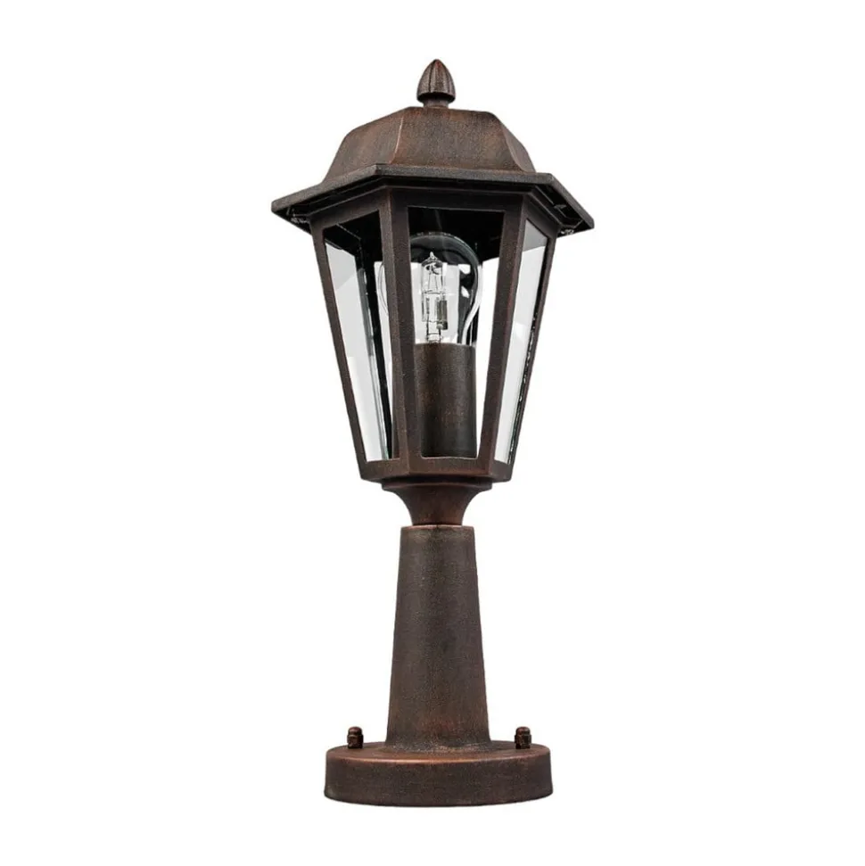 Lindby Lamina sokkellampe, 39 cm, lygte, metal, E27