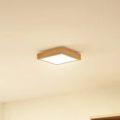Lindby Laviona loftlampe, firkantet, 30 cm