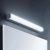 Lindby LED-badeværelseslampe Klea, 60 cm, krom, metal, IP44