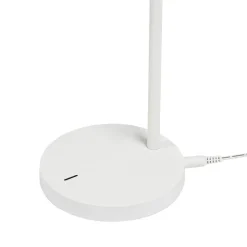 Lindby LED-bordlampe Ailina, højde 36 cm, hvid, dæmpbar