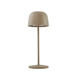 Lindby LED-bordlampe Arietty, beige, dæmpbar, IP65