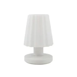 Lindby LED-bordlampe Jovem, hvid, plast, RGB