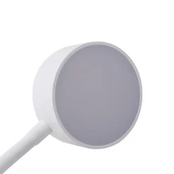 Lindby LED-bordlampe Maori, hvid, metal, CCT, dæmpbar