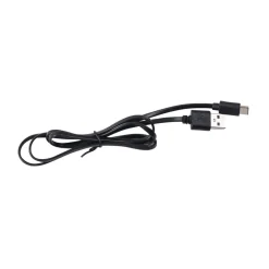 Lindby LED-bordlampe Maori, sort, CCT, metal, dæmpbar