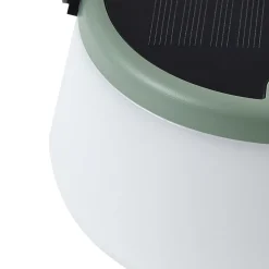 Lindby LED-bordlampe Mikkel, grøn, dæmpbar