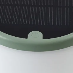 Lindby LED-bordlampe Mikkel, grøn, dæmpbar