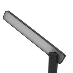 Lindby LED-bordlampe Rylas, sort, USB, CCT