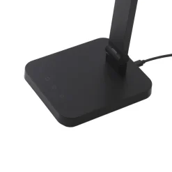 Lindby LED-bordlampe Rylas, sort, USB, CCT