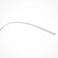 Lindby LED-buelampe Kendra, hvid, aluminium, højde 180 cm