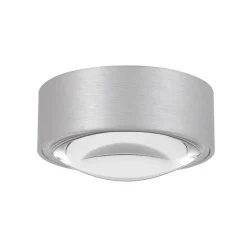Lindby LED-downlight Siaka, grå, metal, Ø 5 cm, IP65