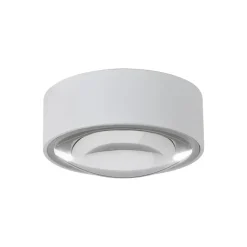 Lindby LED-downlight Siaka, hvid, metal, Ø 5 cm, IP65