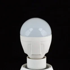 Lindby LED-dråbepære, E14, 4,9W, 3.000 K, 470 lm, sæt med 5 stk