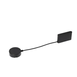 Lindby LED-driver Lumaro, sort, længde 55,5 cm, 100W