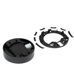 Lindby LED-driver Lumaro, sort, Ø 13 cm, 100W