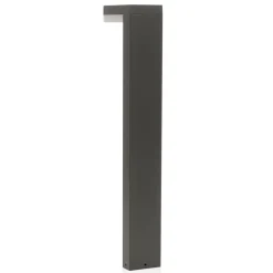 Lindby LED-gadelampe Dionys, højde 70 cm, antracit, metal