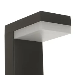 Lindby LED-gadelampe Dionys, højde 70 cm, antracit, metal