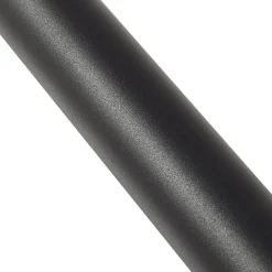 Lindby LED-gadelampe Luzian, højde 80 cm, sort, jordspyd