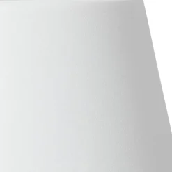 Lindby LED genopladelig bordlampe Janea CROSS, hvid, metal