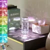 Lindby LED genopladelig bordlampe Louane, 18,5 cm, USB, RGBW