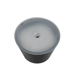Lindby LED genopladelig lampe Gaja, sort, USB, IP44, RGBW, dæmpbar.
