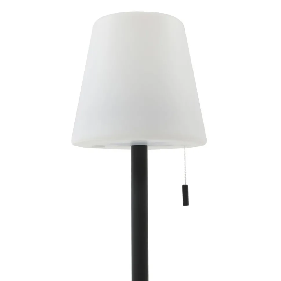 Lindby LED genopladelig lampe Azalea sort aluminium CCT højdejusterbar