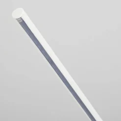 Lindby LED-gulvlampe Danua, hvid, metal, højde 200 cm