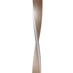 Lindby LED-gulvlampe Jaren, sort/brun, 114 cm, CCT