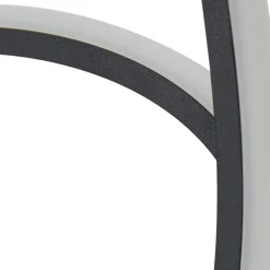 Lindby LED-gulvlampe Pajaro, 130 cm, sort, CCT, dæmpbar