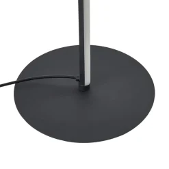 Lindby LED-gulvlampe Pajaro, 130 cm, sort, CCT, dæmpbar
