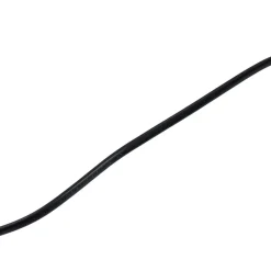 Lindby LED-gulvlampe Rayon, sort, metal, højde 150,3 cm