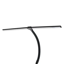 Lindby LED-klemmelampe Nilay, højde 97,5 cm, CCT, hjemmekontor