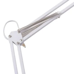 Lindby LED-klemmelampe Undra, hvid, metal, justerbar