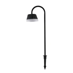 Lindby LED-lampe med jordspyd Ameline, antracit, IP65, 77 cm